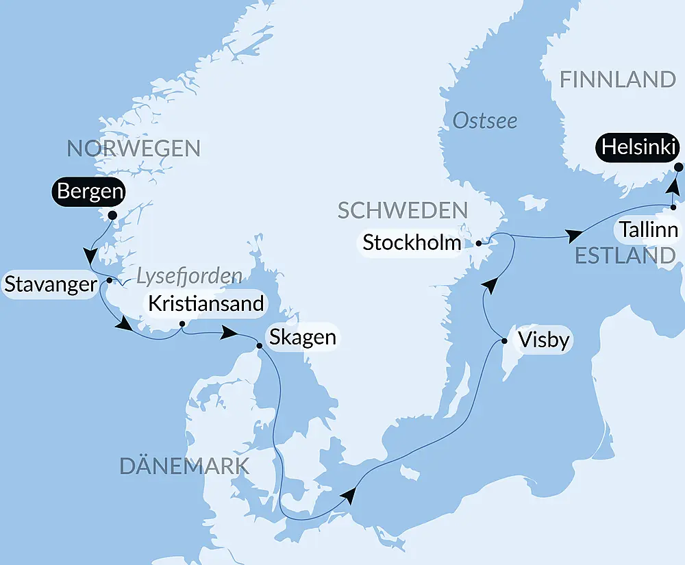Unterwegs von der Nordsee bis zur Ostsee