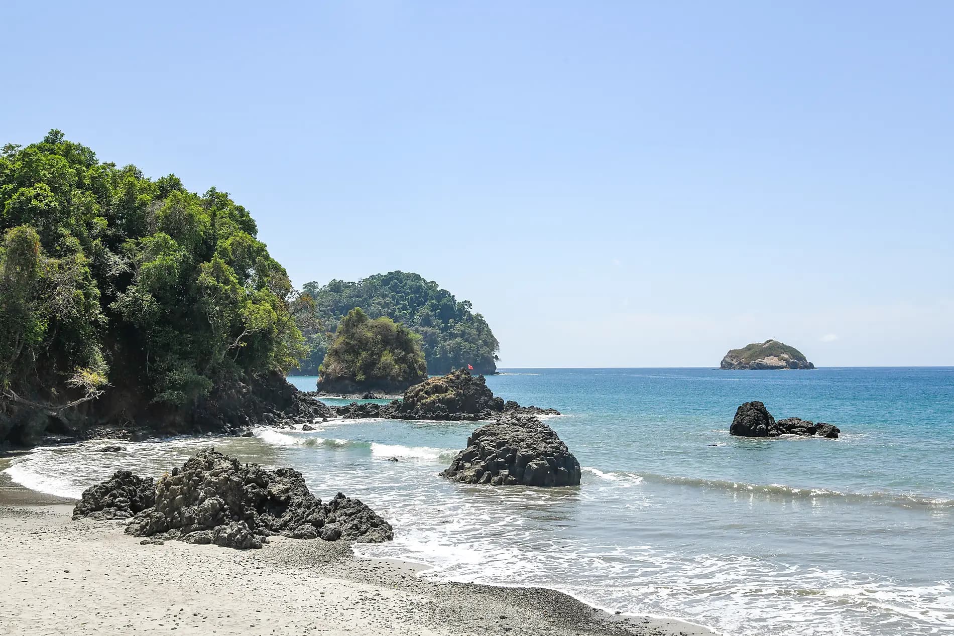 Die Pazifikküste von Costa Rica 