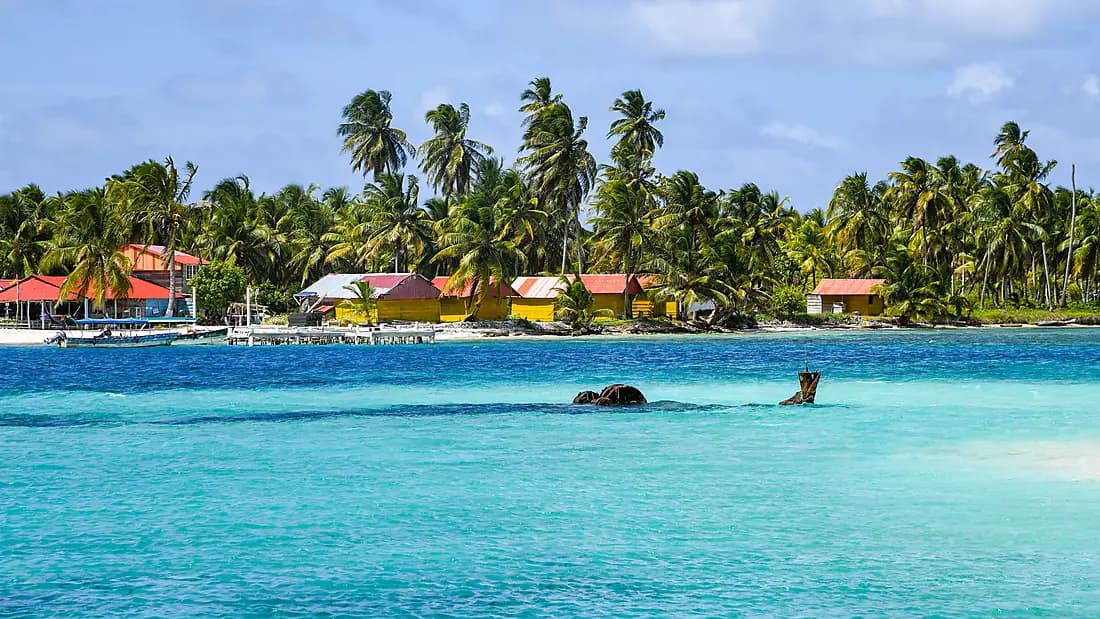 Panama, Kolumbien und karibische Inseln