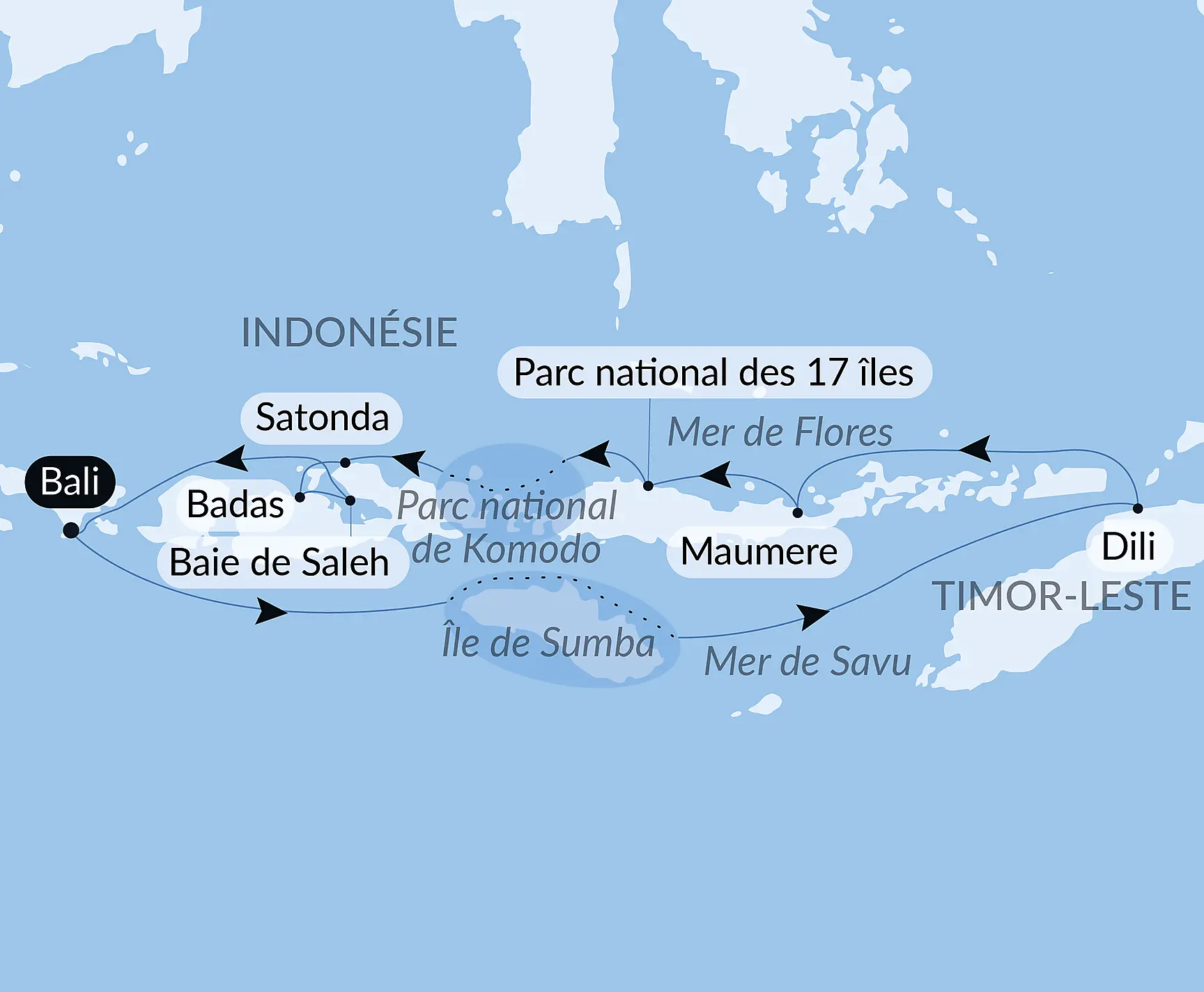 Die wilden Landschaften Indonesiens 