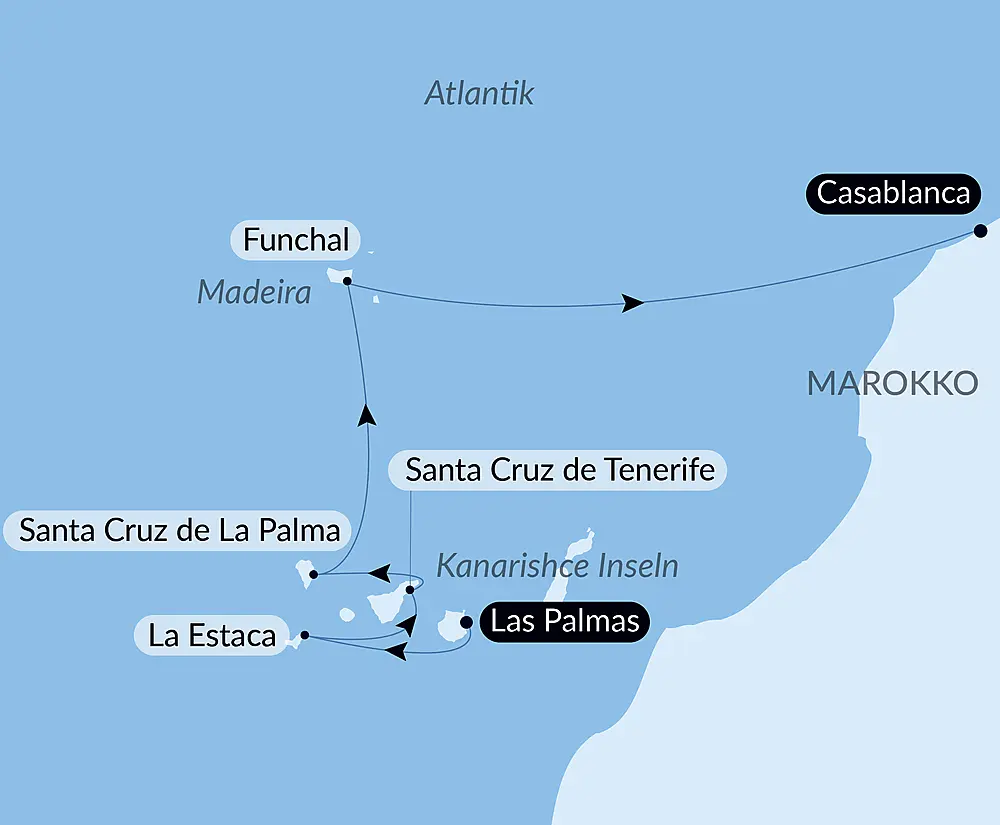 Abenteuer im Atlantik, von den Kanaren bis Marokko