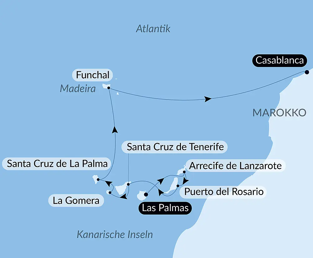 Abenteuer im Atlantik, von den Kanaren bis Marokko