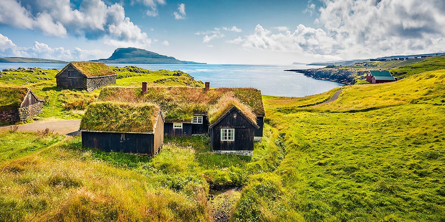 Wilde Landschaften in Schottland, auf den Färöer und Island	
