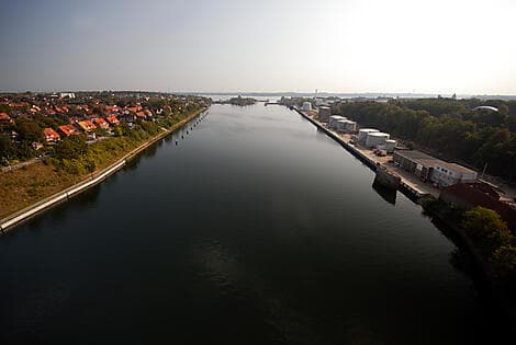 29. Aug 26 - Fahrt durch den Nord-Ostsee-Kanal