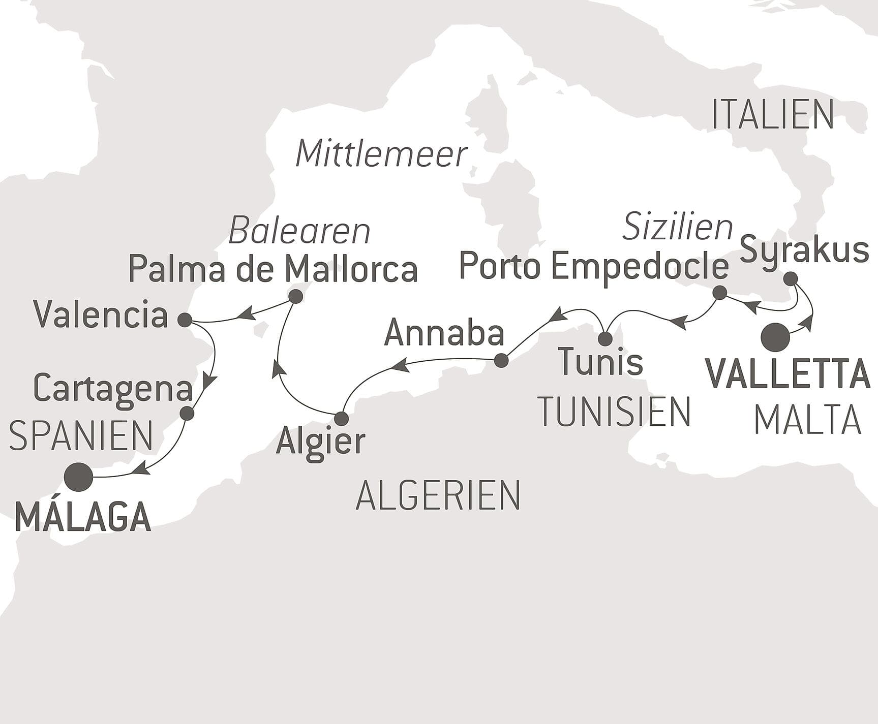 Winterliche Milde im Mittelmeer