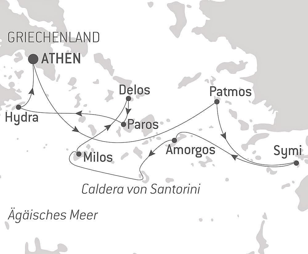Im Herzen der griechischen Inseln