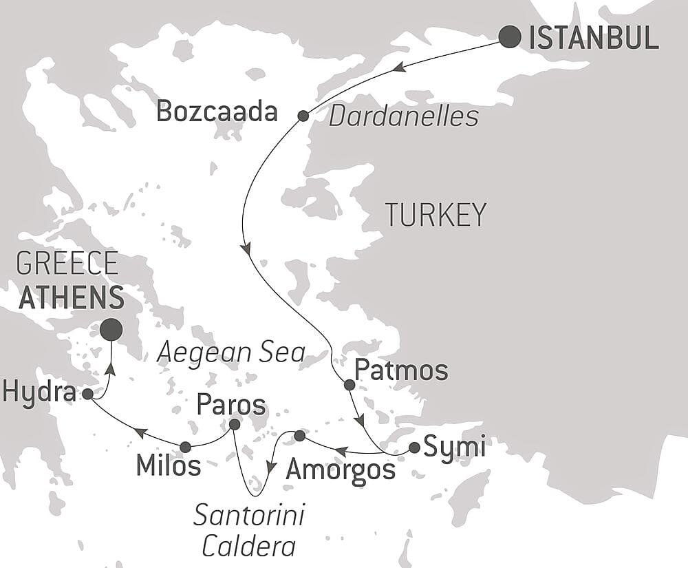 Antike Pracht der Ägäis