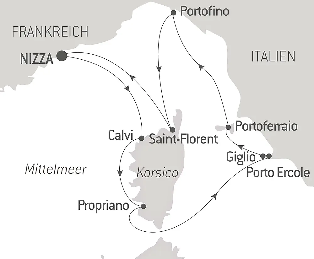 Korsika und der Toskanische Archipel vom Meer aus – mit Smithsonian Journeys