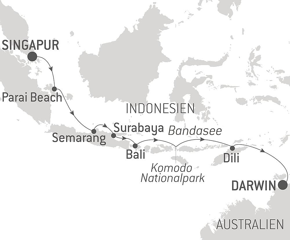 Heilige Tempel und Naturschätze in Indonesien