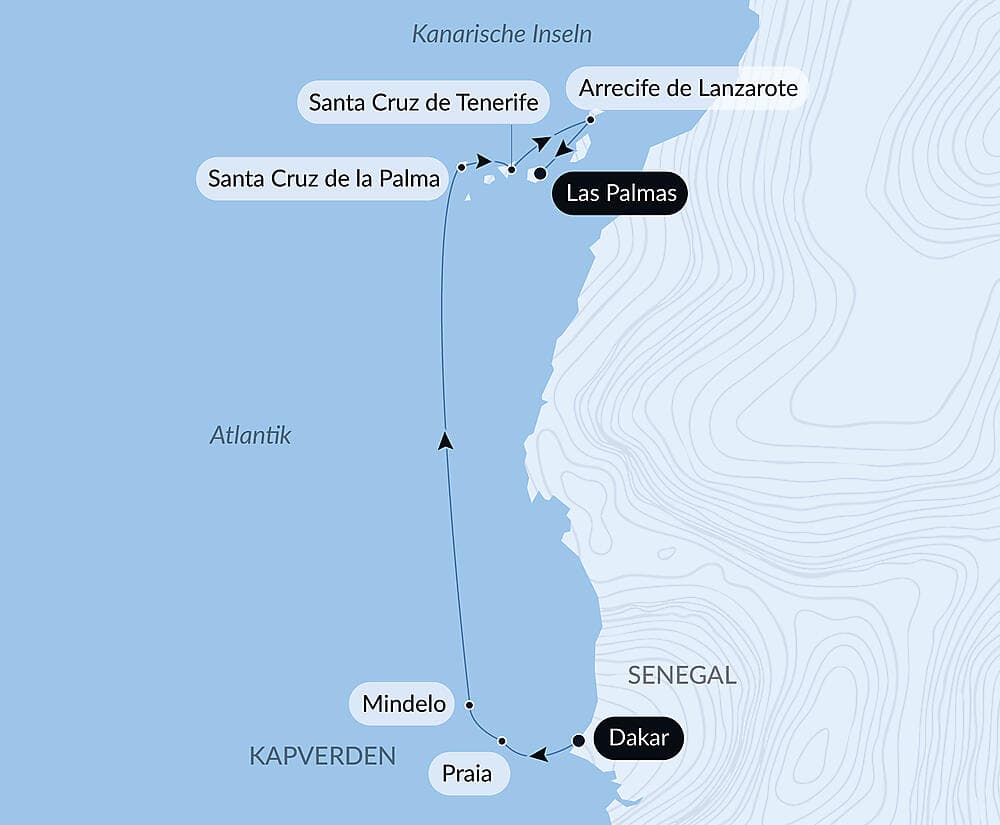 Zwischen Vulkanen und Ozean, von den Kapverden bis zu den Kanaren
