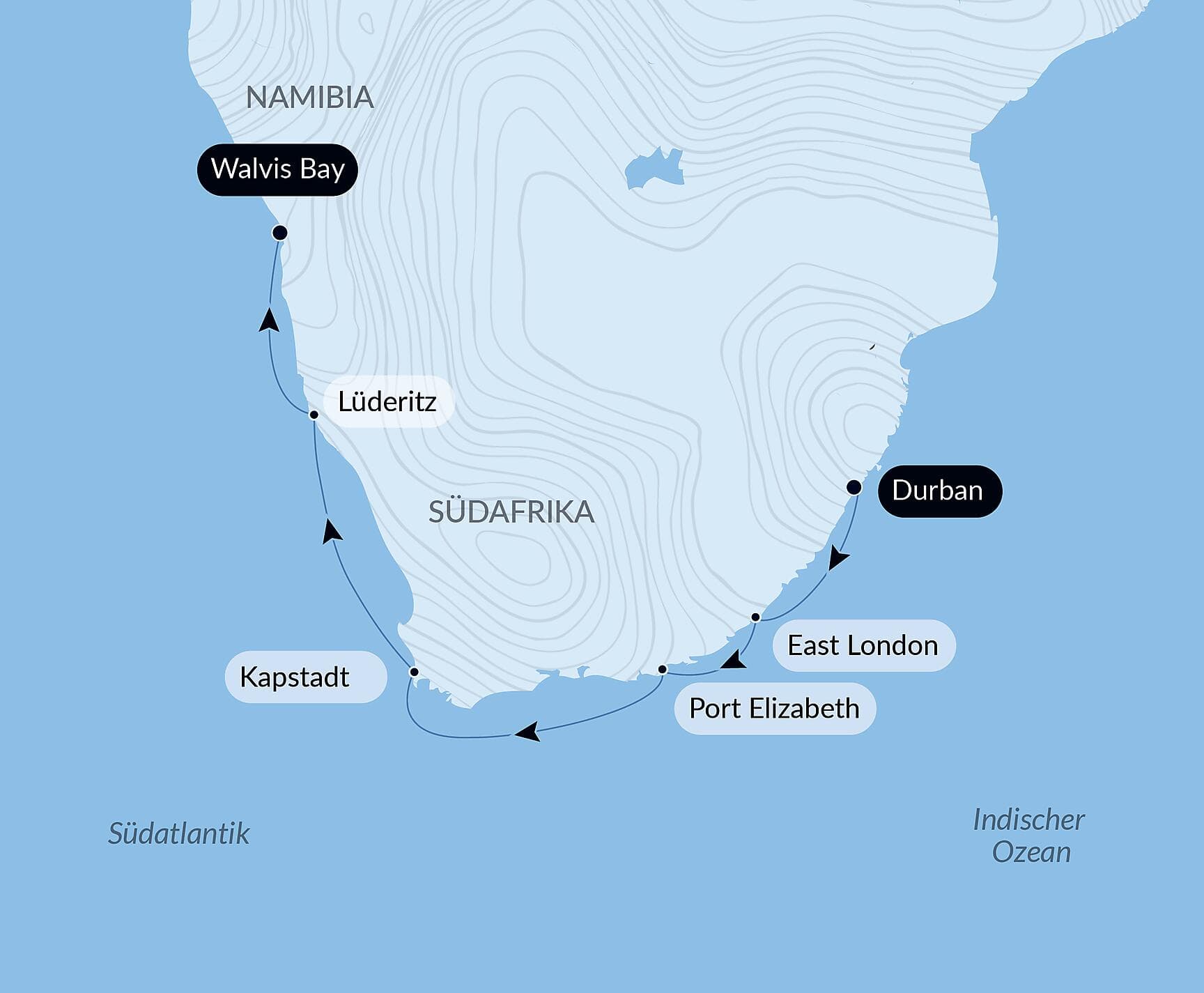 Südafrika und Namibia vom Meer aus: Rund um das Kap der Guten Hoffnung – mit Smithsonian Journeys