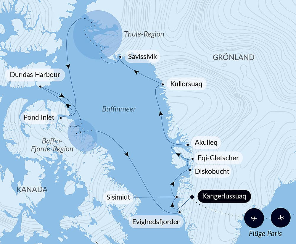 Kurs auf die ultimative Thule-Region