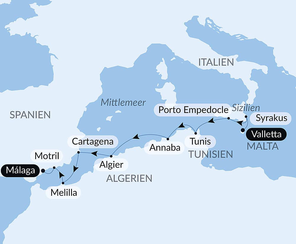 Winterliche Milde im Mittelmeer null