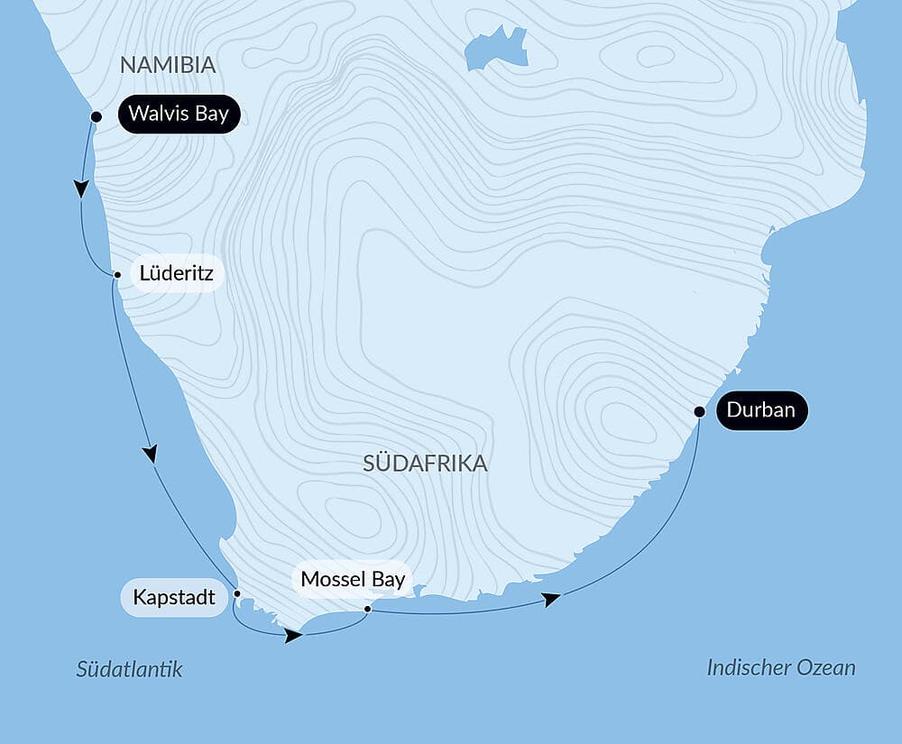 Namibia und Südafrika