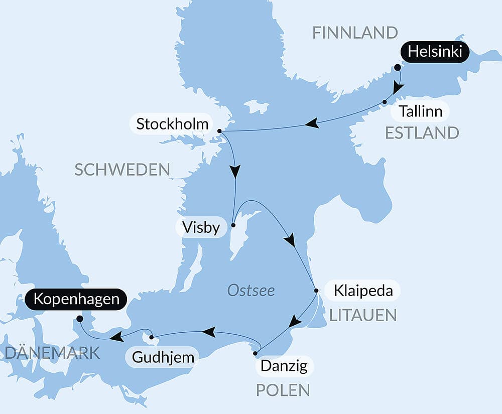 Kreuzfahrt zu den historischen Städten der Ostsee – mit Smithsonian Journeys null