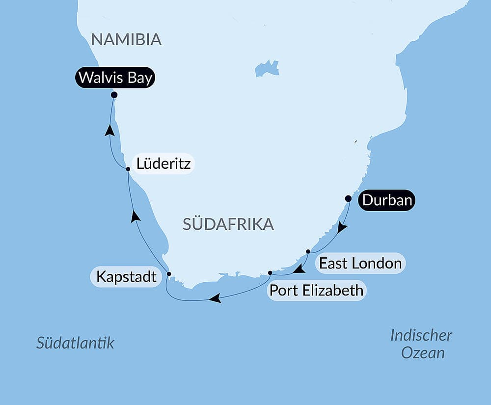 Südafrika und Namibia vom Meer aus: Rund um das Kap der Guten Hoffnung – mit Smithsonian Journeys null
