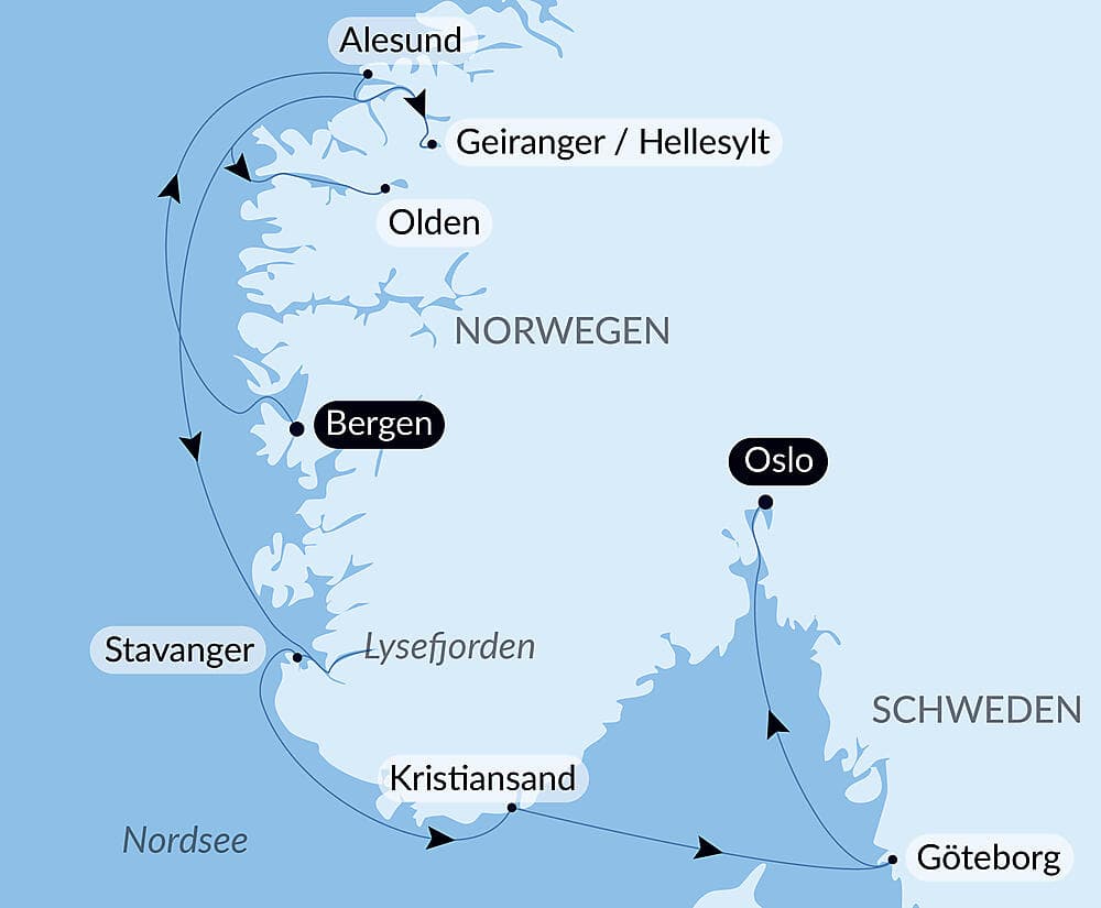 Kreuzfahrt durch die Norwegischen Fjorde – mit Smithsonian Journeys null