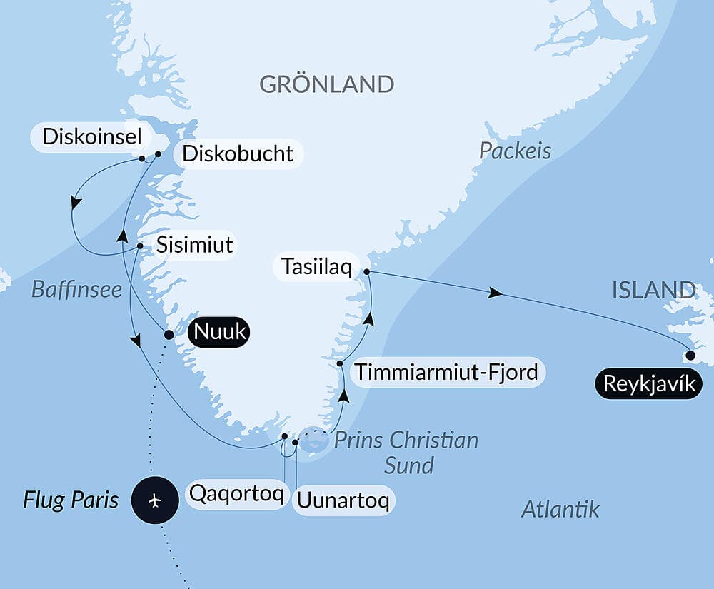 Letzte Wintermomente in Grönland und der Diskobucht
