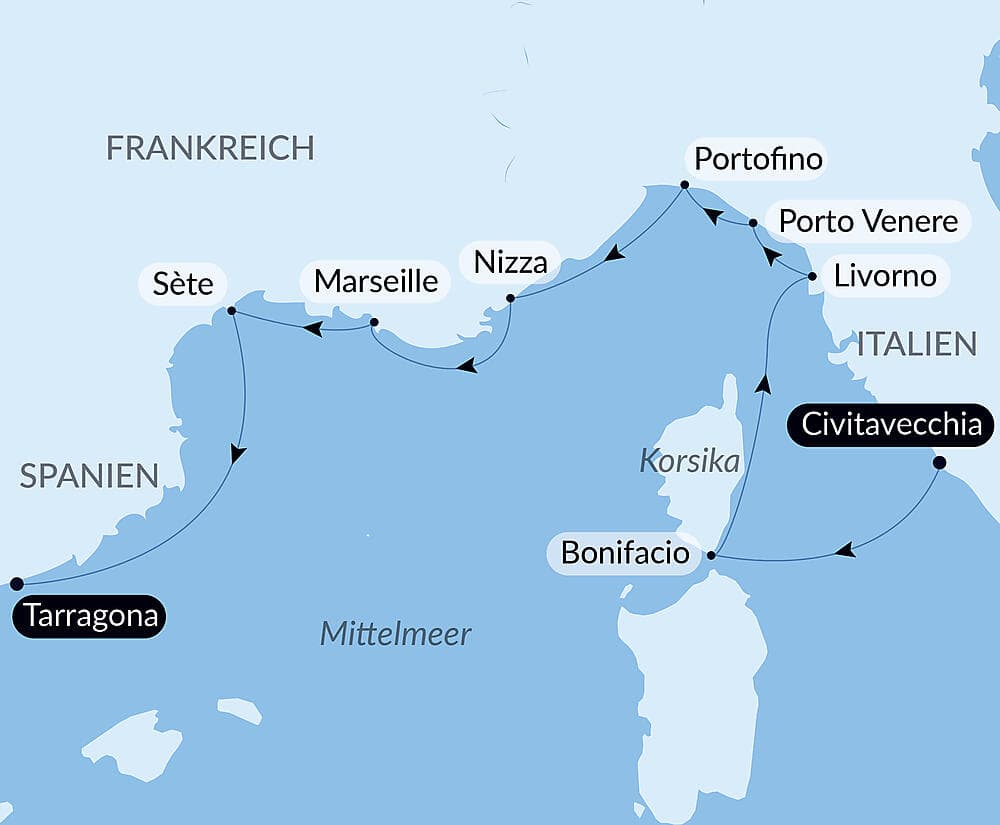Südfrankreich und die Italienische Riviera vom Meer aus – mit Smithsonian Journeys