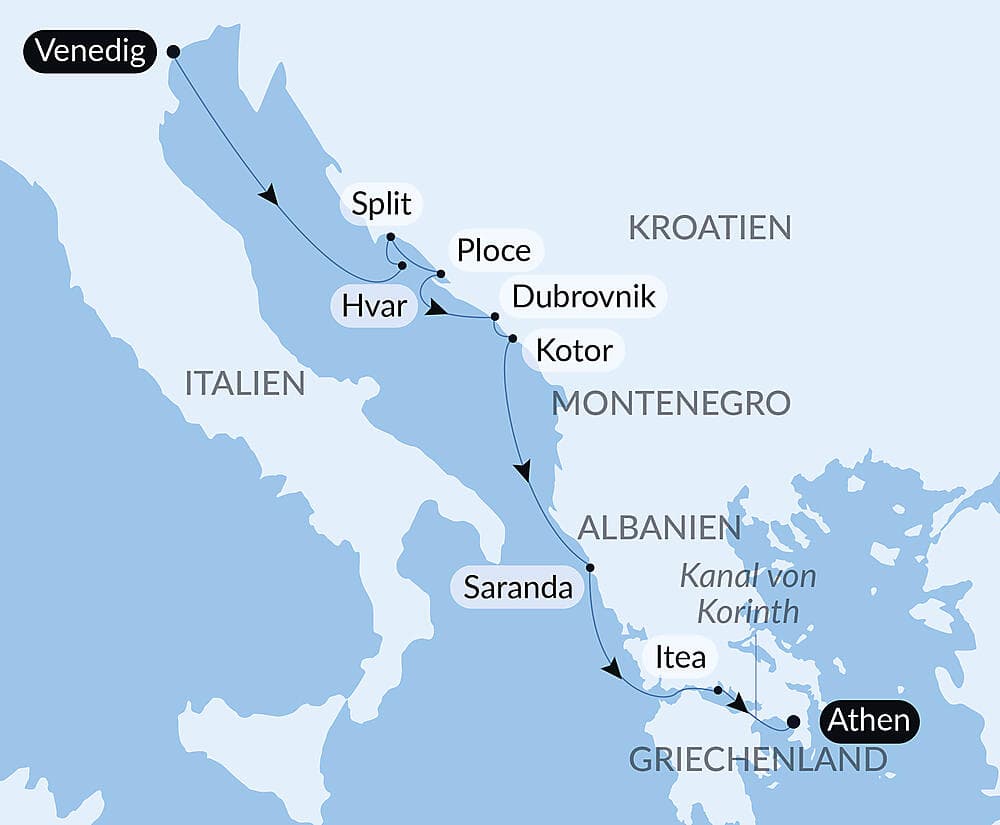 Dalmatian Coast & Aegean Islands null