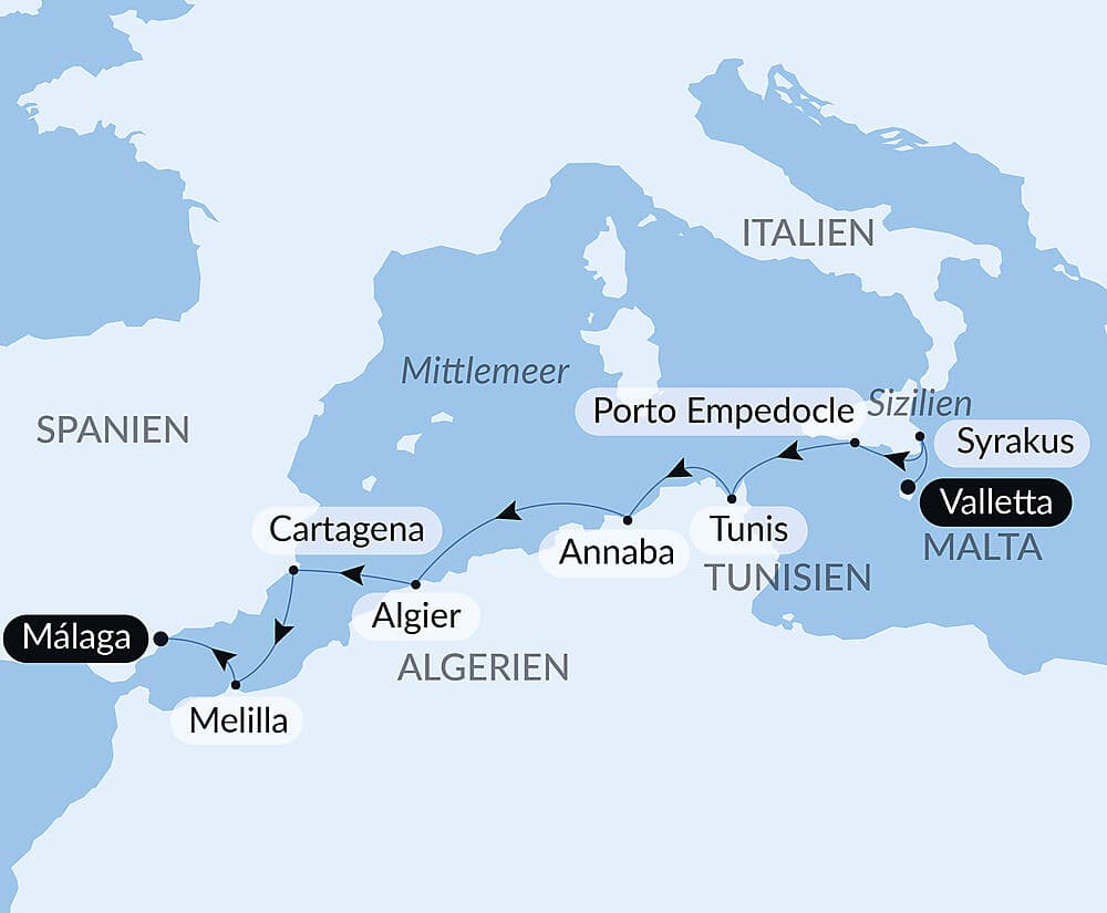 Winterliche Milde im Mittelmeer