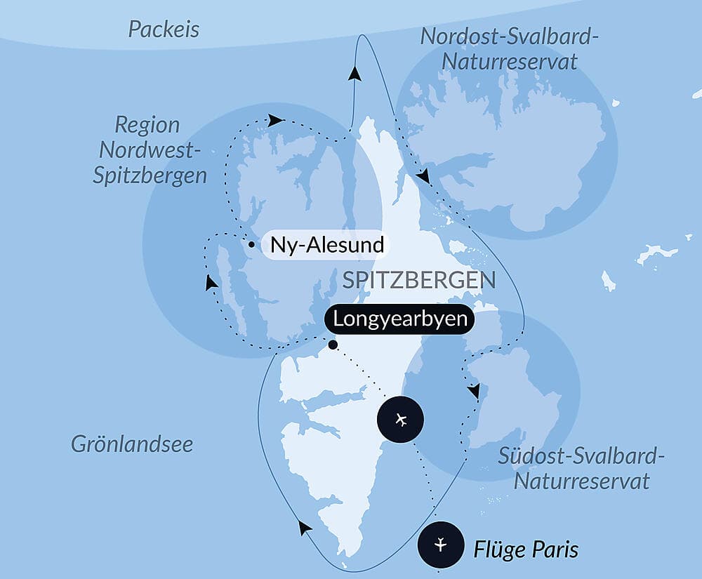 Unerforschtes Spitzbergen