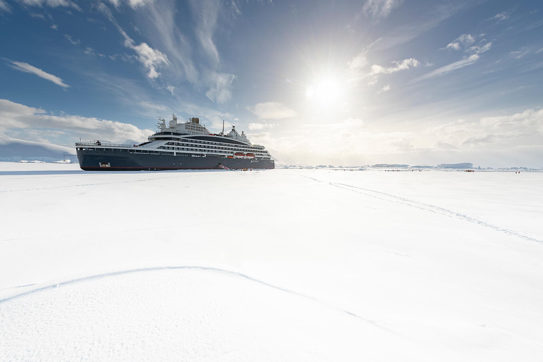 Das Weddell-Meer und Larsen-Schelfeis